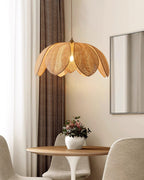 Suspension FIONA rotin vue ensemble – Klaross