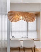 Suspension NATIRA paille luminaire salle à manger – Klaross