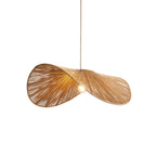 Suspension NATIRA paille vue de profil – Klaross