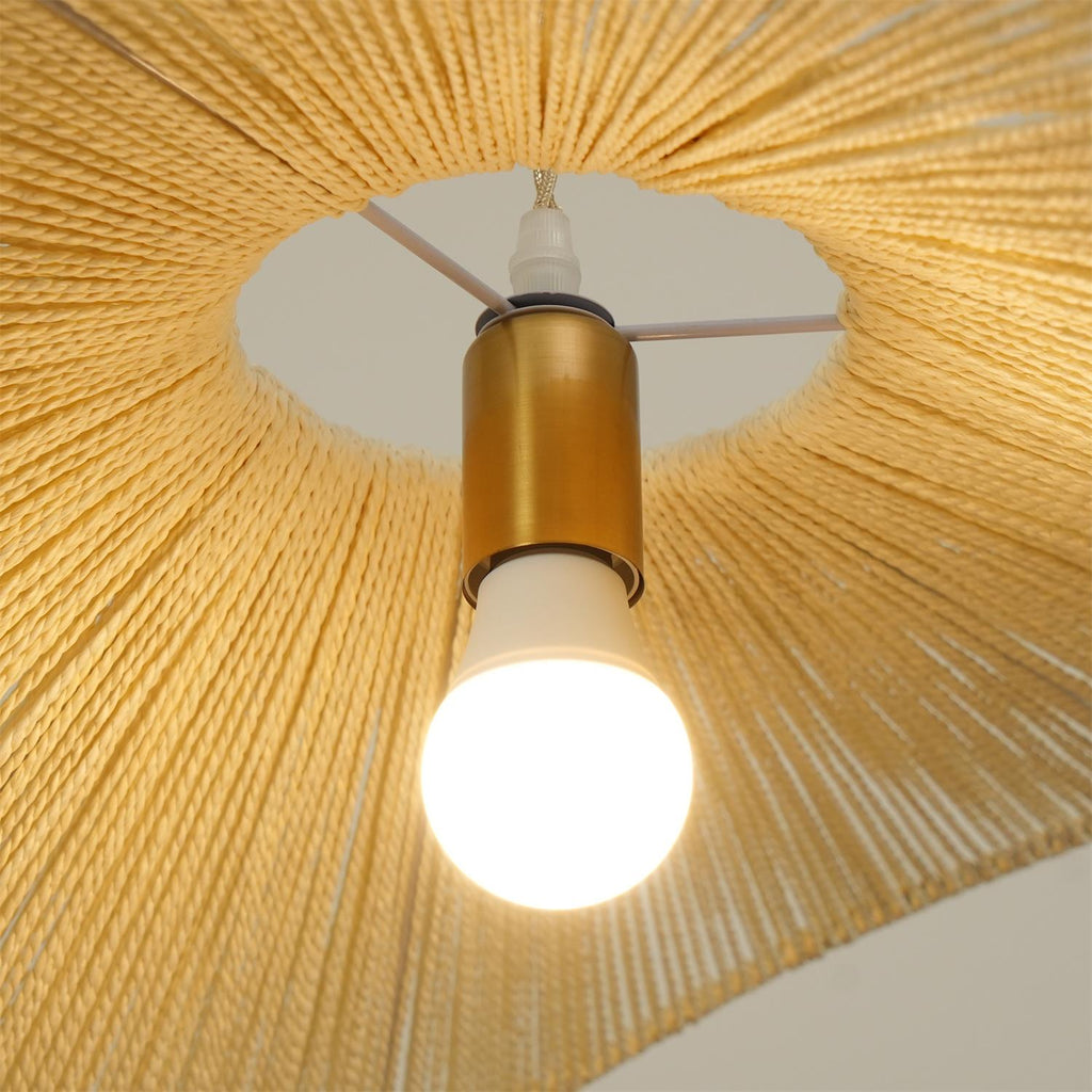 Suspension NATIRA paille luminaire suspendu – Klaross