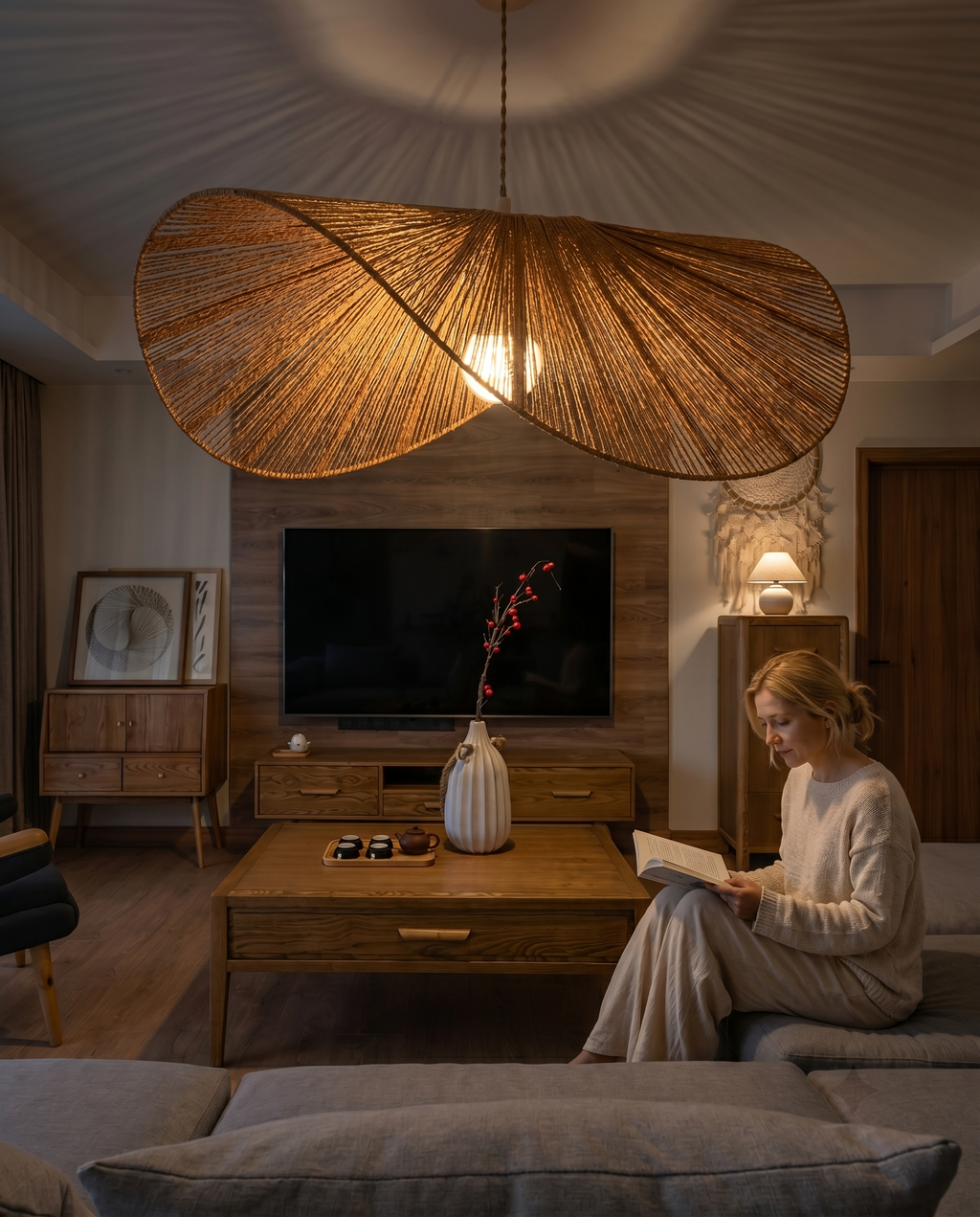 Suspension NATIRA visuel ambiance intérieur – Klaross