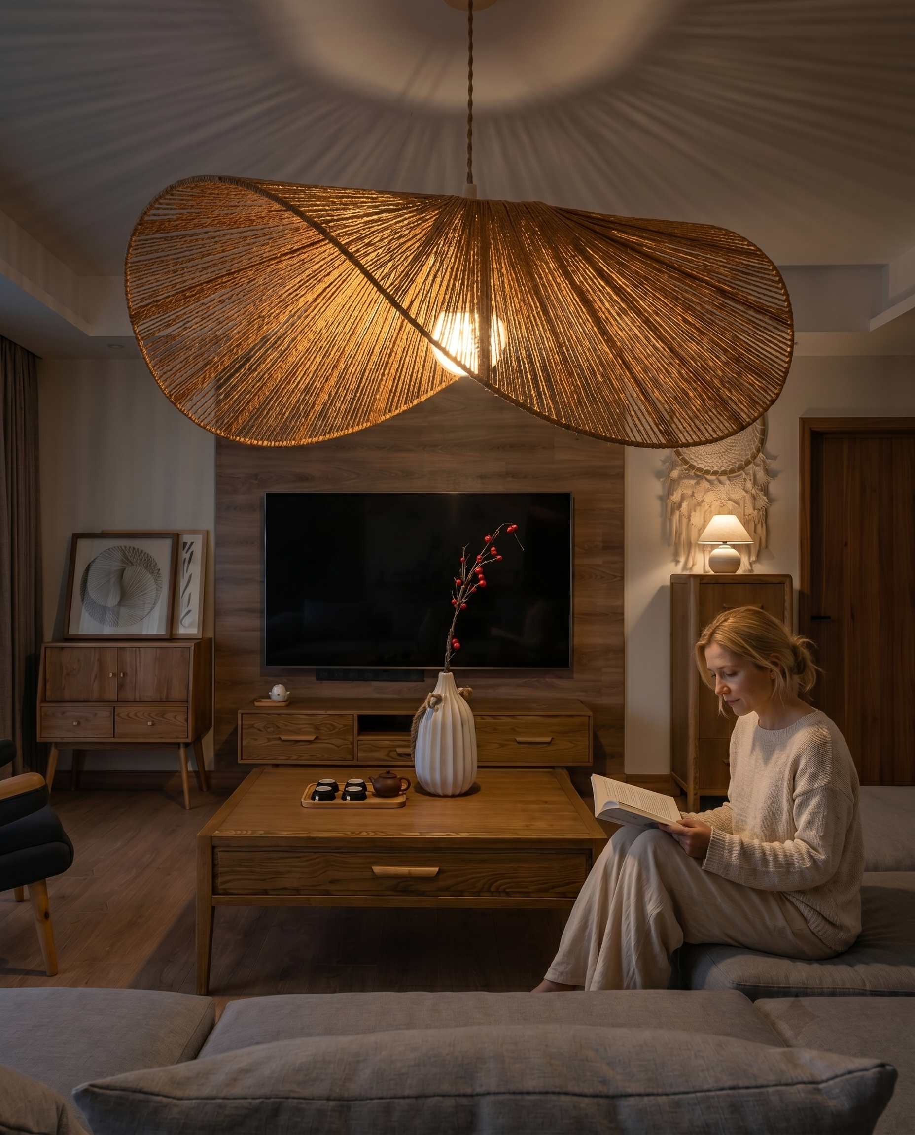Suspension NATIRA visuel ambiance intérieur – Klaross