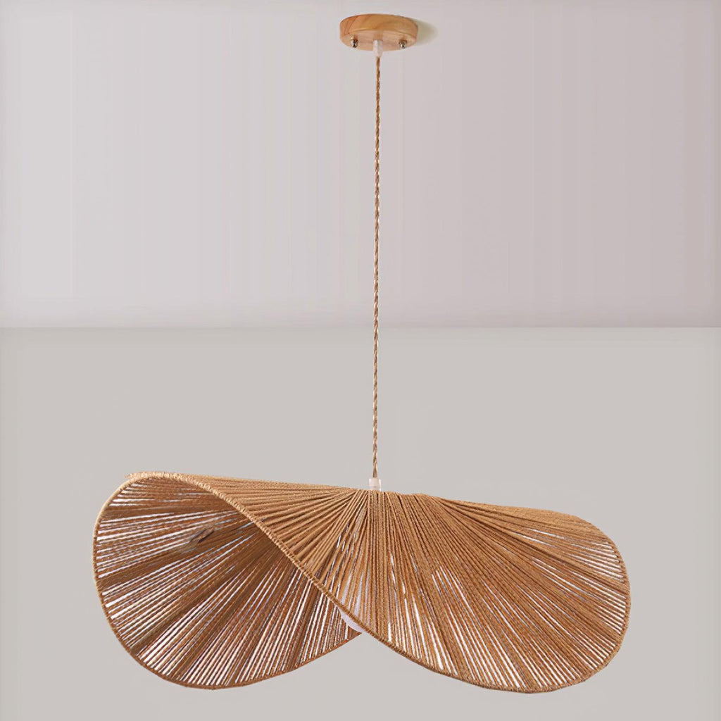 Suspension NATIRA paille vue ensemble – Klaross
