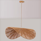 Suspension NATIRA paille vue ensemble – Klaross