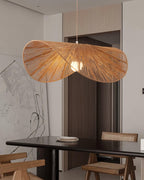 Suspension NATIRA paille ambiance chaleureuse – Klaross