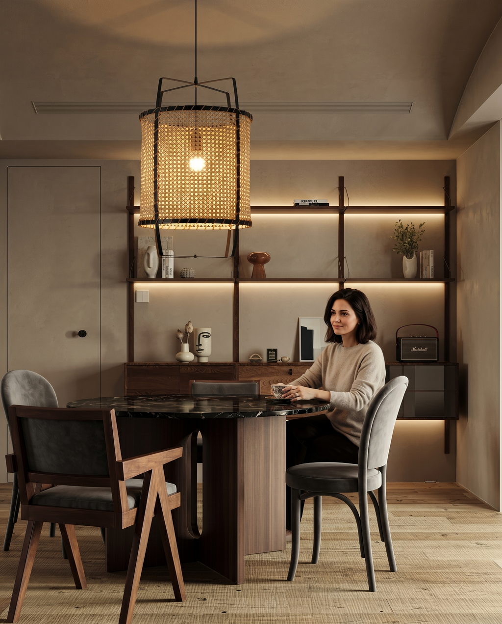 Suspension ORGANO visuel ambiance intérieur – Klaross