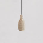 Suspension SAVELO rotin luminaire salle à manger – Klaross