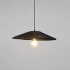 Suspension SOLIRA rotin luminaire naturel – Klaross