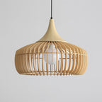 Suspension ZIVORA bois ambiance chaleureuse – Klaross