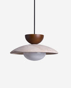 Suspension en verre Calypso, luminaire design pour chambre et salon – Klaross