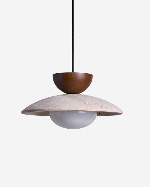 Suspension en verre Calypso, luminaire design pour chambre et salon – Klaross