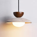 Suspension en verre Calypso en ambiance, éclairage chambre – Klaross