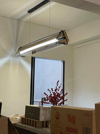 Suspension minimaliste BEVOX en verre – luminaire design salon – Klaross