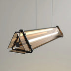 Suspension minimaliste BEVOX en verre – luminaire design salon – Klaross