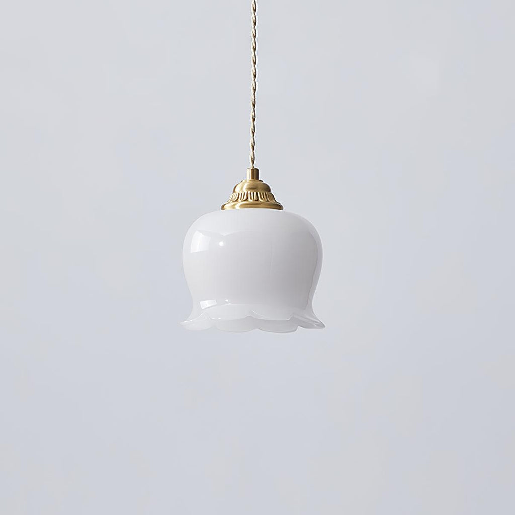 Suspension design BRIXO en laiton – luminaire design salon – Klaross