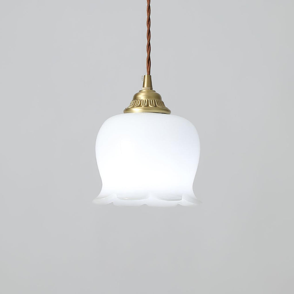 Suspension design BRIXO en laiton – luminaire design salon – Klaross