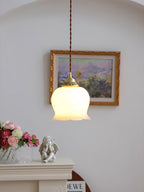 Suspension design BRIXO en laiton – luminaire design salon – Klaross