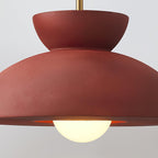 Suspension industrielle ZOVEX en résine – luminaire design salon – Klaross