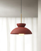 Suspension industrielle ZOVEX en résine – luminaire design salon – Klaross