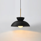 Suspension industrielle ZOVEX en résine – luminaire design salon – Klaross