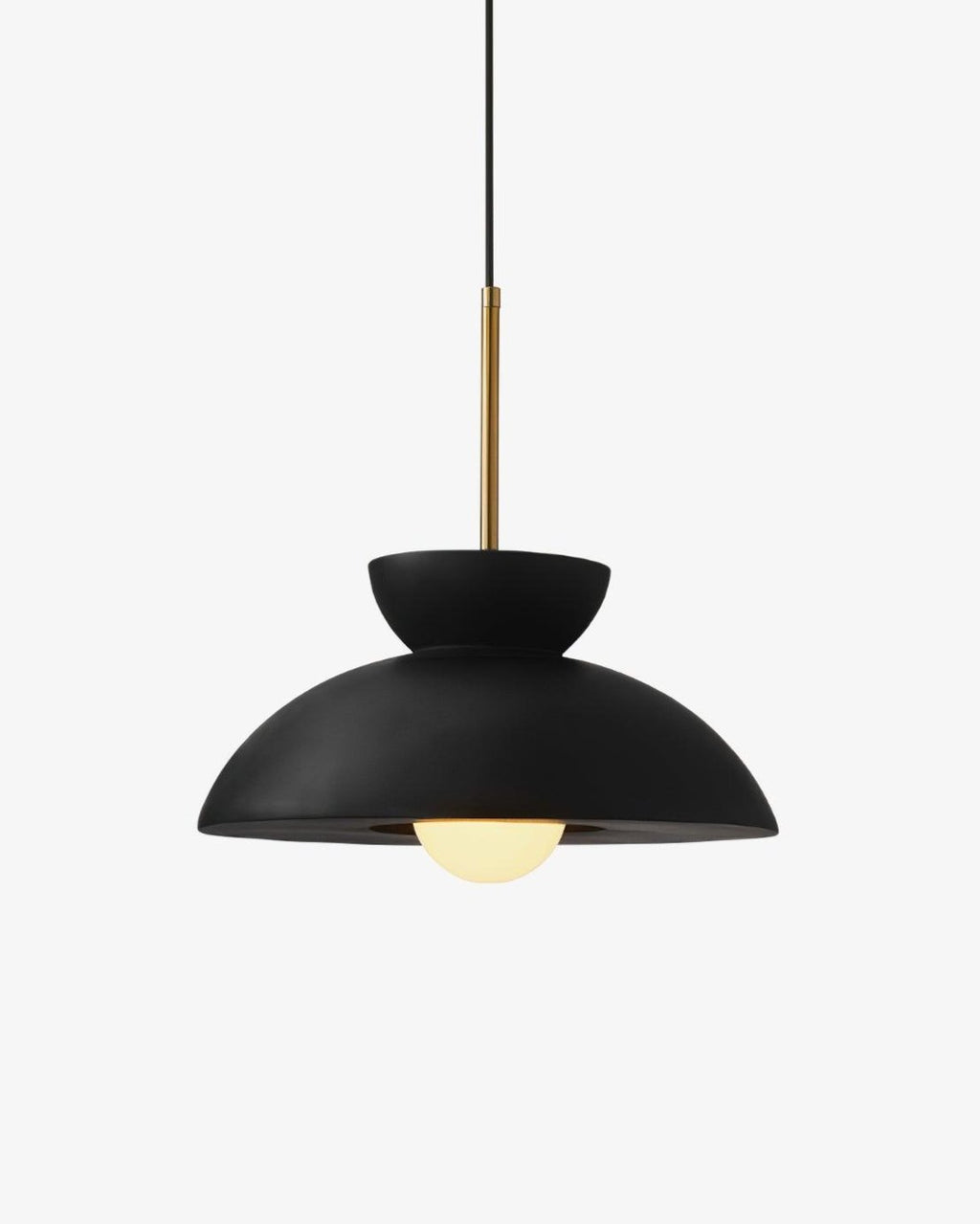 Suspension industrielle ZOVEX en résine – luminaire design salon – Klaross