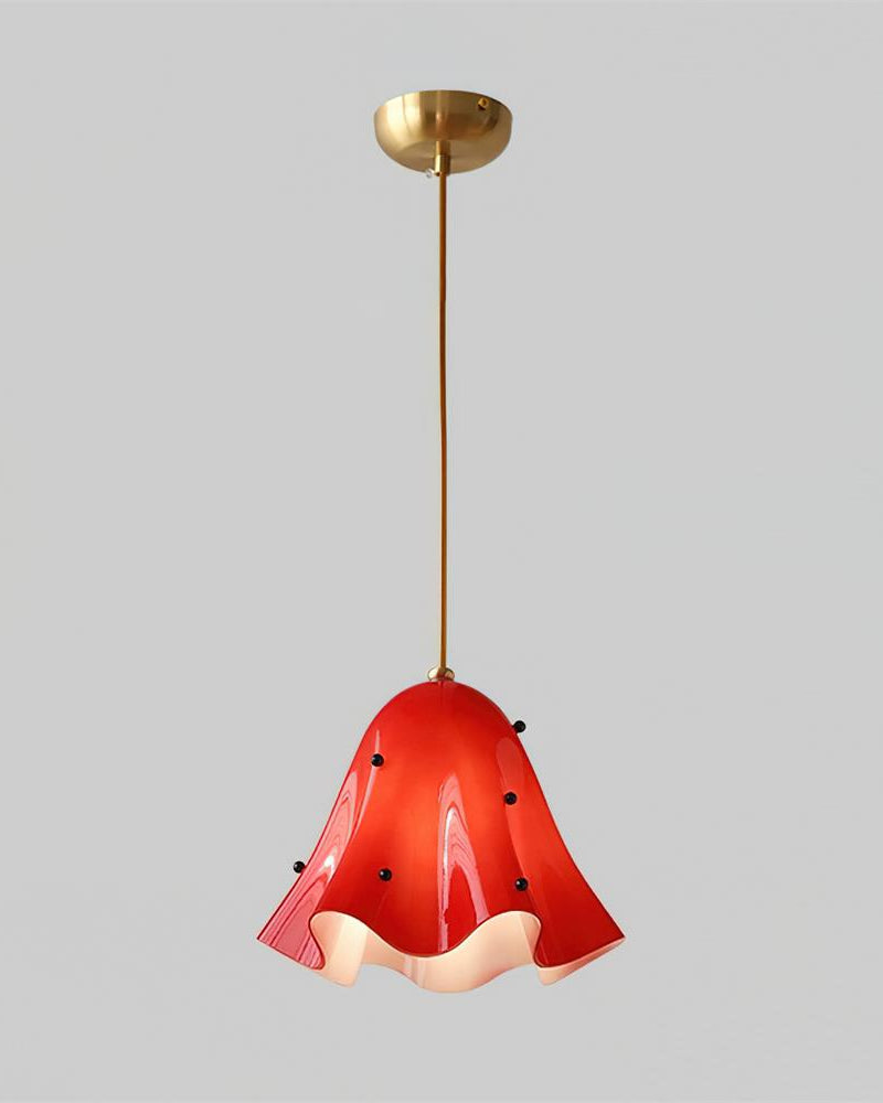 Suspension Astrée suspension décorative en verre ambré – Klaross