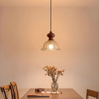 Suspension Iolande suspension décorative en verre ambré – Klaross