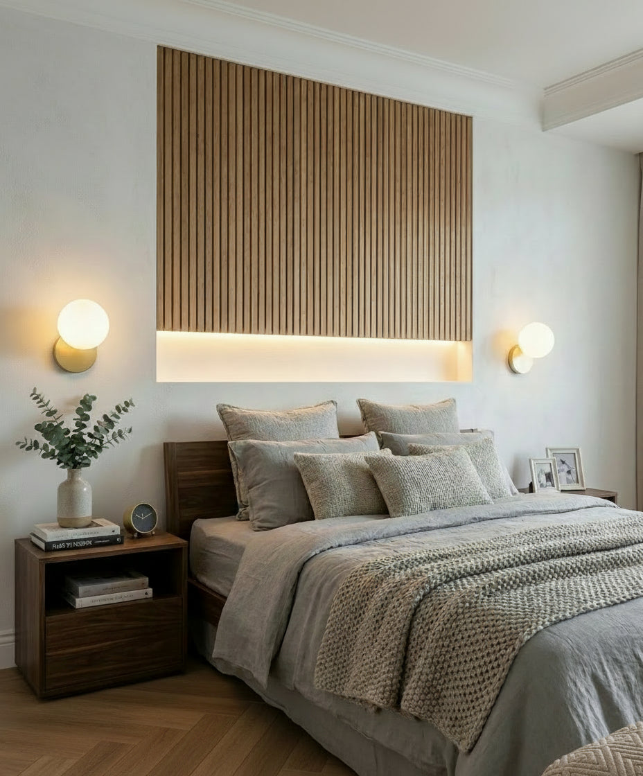 Applique murale globe Cream Black, ampoule E27, design moderne et minimaliste.