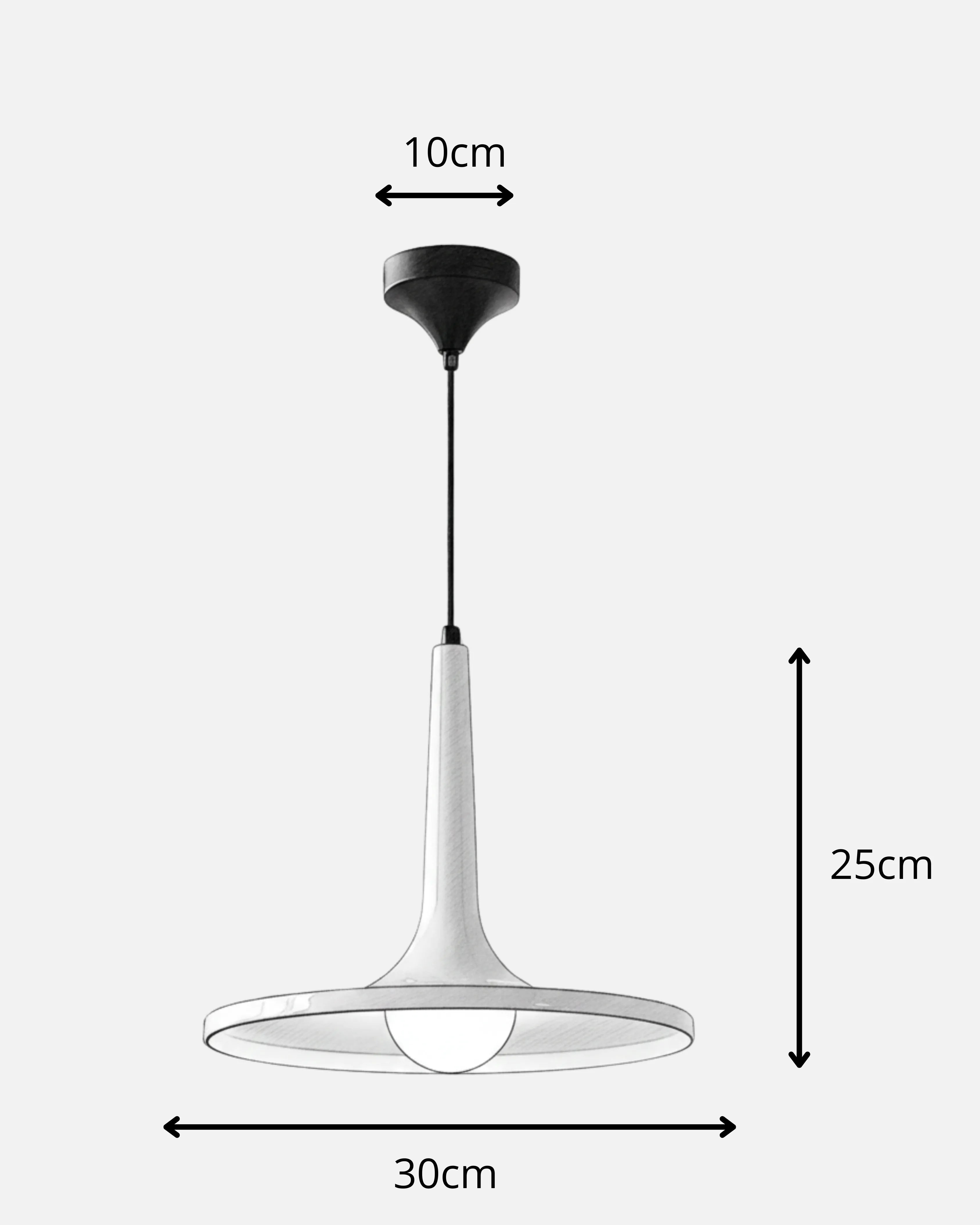 Lampe suspendue au design minimaliste pour une décoration intérieure moderne — Klaross.