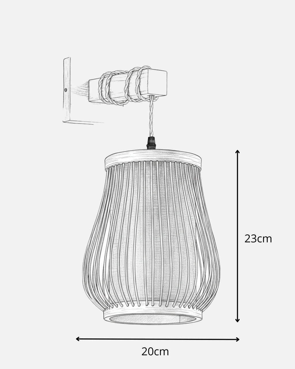 Applique murale universelle adaptée à tous les espaces intérieurs, éclairage décoratif moderne — Klaross.
