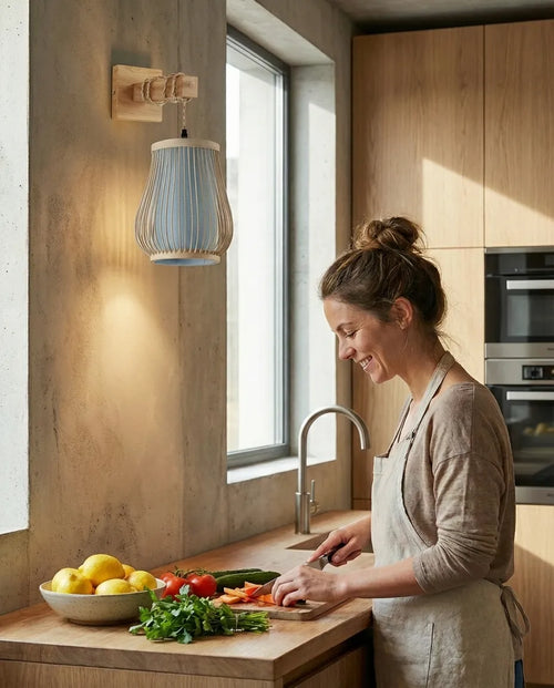 Lampe murale diffusant une lumière douce pour intérieur contemporain — Klaross.