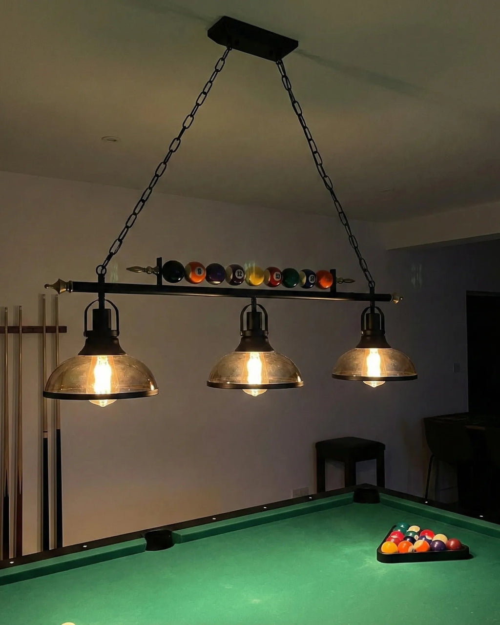 Lampe suspendue en verre pour éclairage décoratif contemporain — Klaross.

20