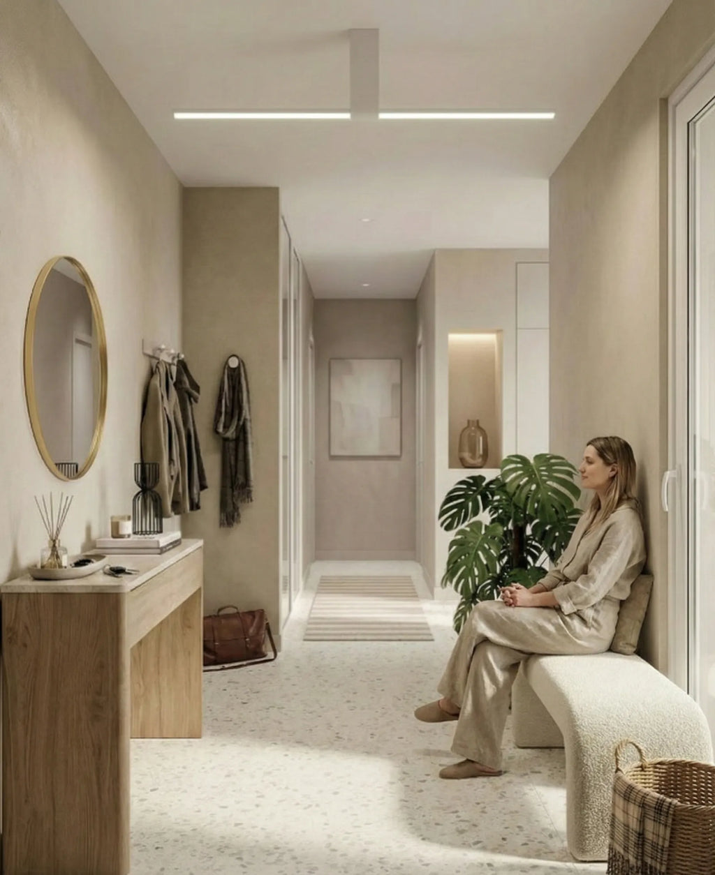 Luminaire en verre et métal au style moderne pour intérieur élégant — Klaross