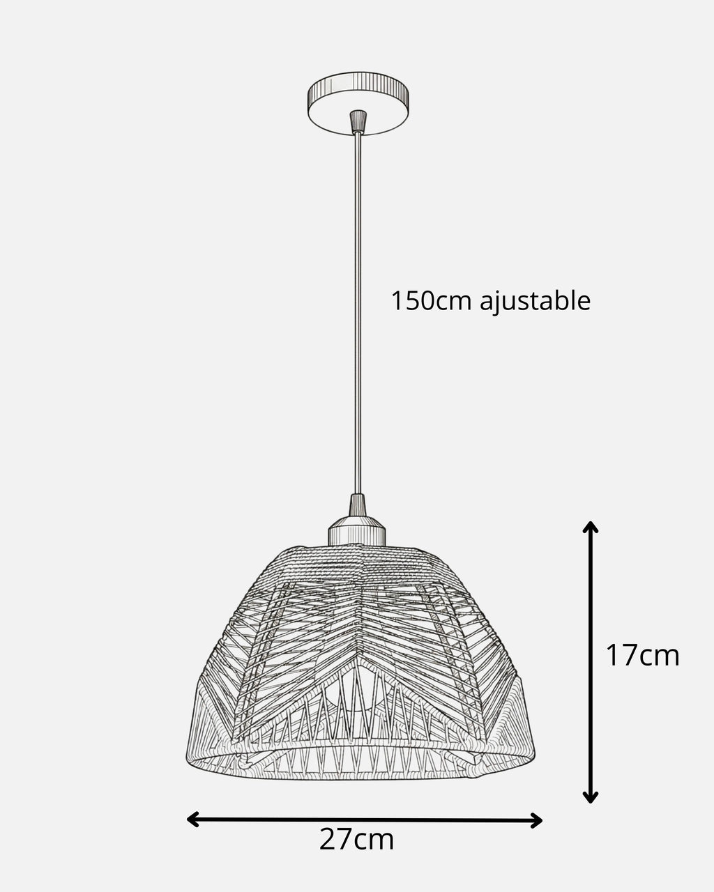 Suspension en verre créant une ambiance chaleureuse dans salon, chambre ou couloir — Klaross.