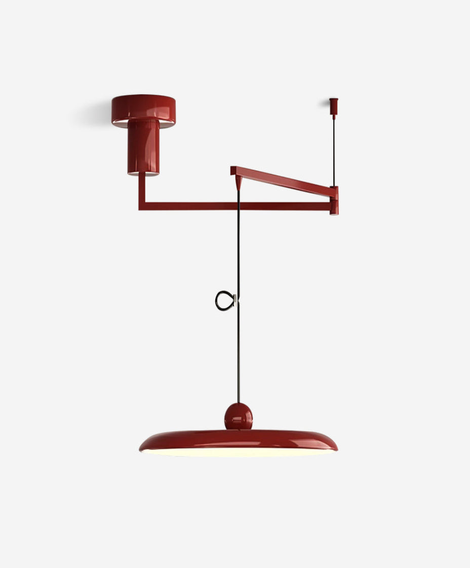 Lampe plafond en verre design pour éclairer une pièce de vie avec élégance.
