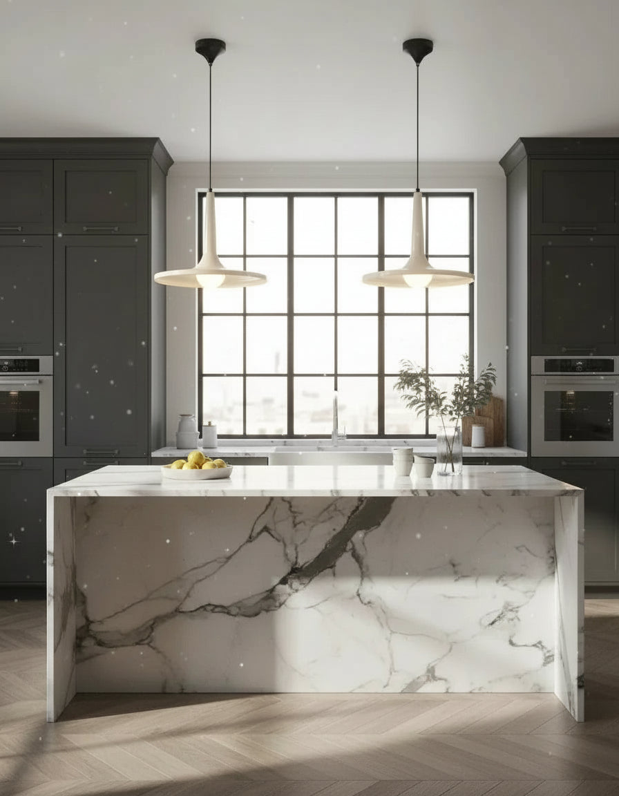 Lampe suspension rouge moderne, éclairage LED idéal pour salon, cuisine ou salle à manger.