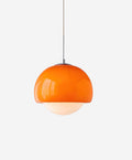 Lampe suspendue en verre design pour éclairage moderne dans la maison.