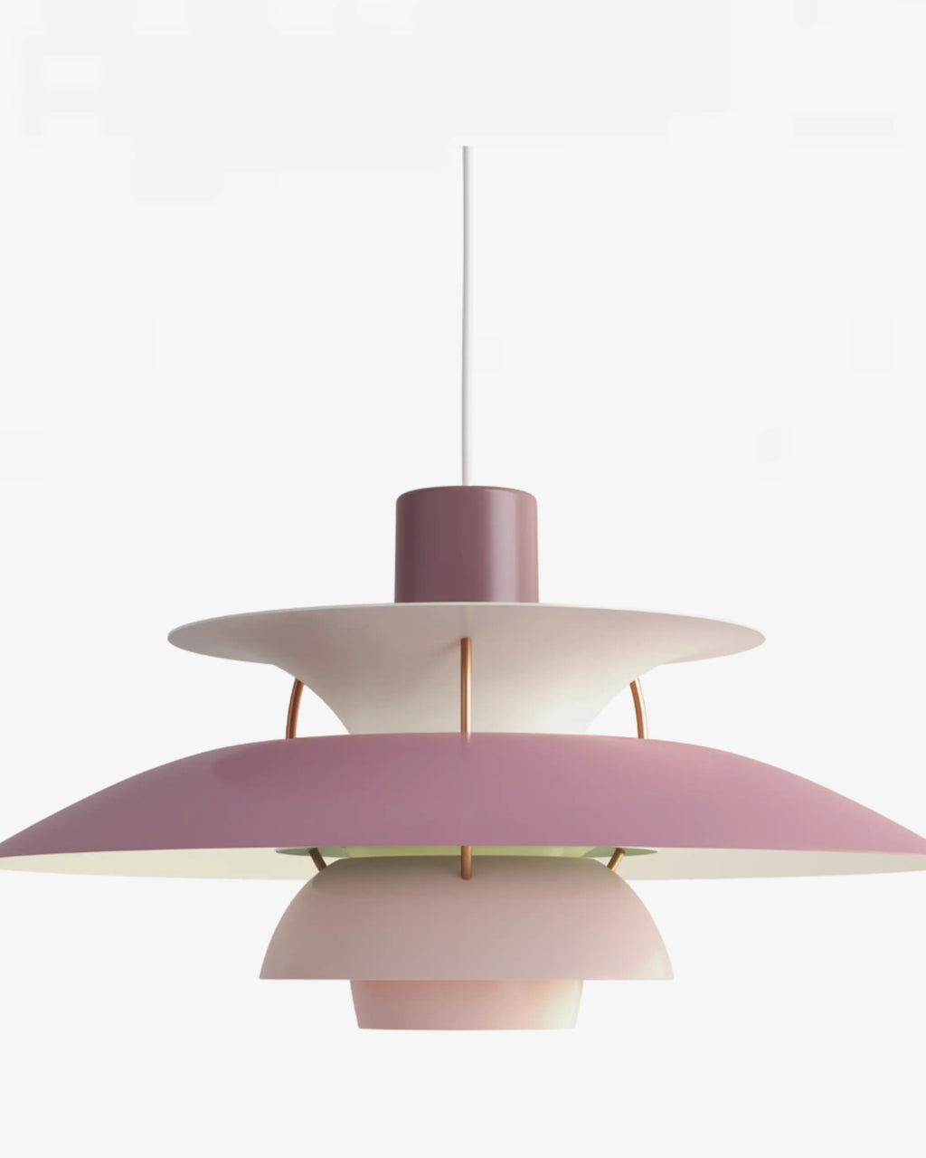 Luminaire suspendu au design danois conçu pour un éclairage confortable sans éblouissement