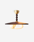 Luminaire en verre design pour éclairage intérieur moderne.