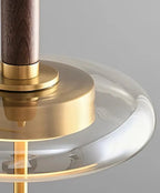 Luminaire en verre design pour éclairage ambiant.