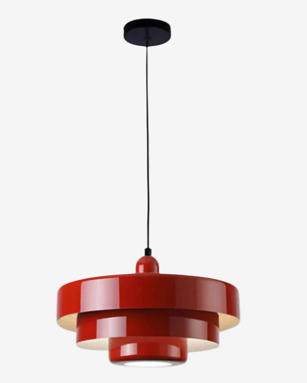 Luminaire en verre pour éclairage décoratif maison.