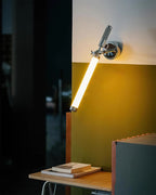Luminaire en verre inspiré nature pour salon lumineux.