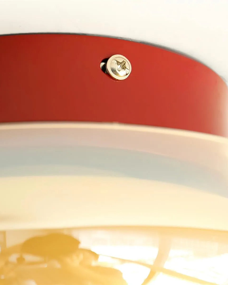 Luminaire en verre sculptural pour éclairage design.