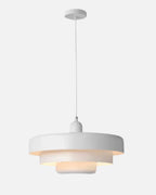 Luminaire en verre diffusant une lumière naturelle.