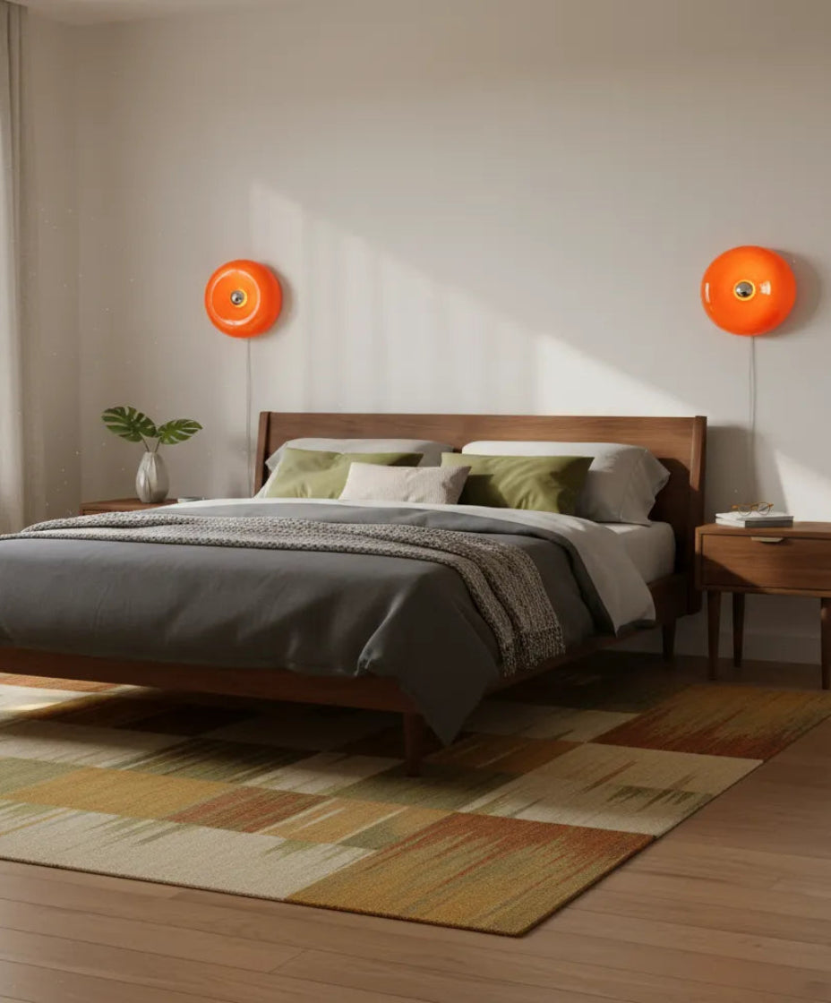 Luminaire en verre plafond pour lumière moderne maison.