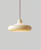 Lustre en verre contemporain pour éclairage design intérieur.