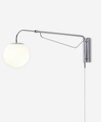 Plafonnier en verre diffusant une lumière design contemporaine.