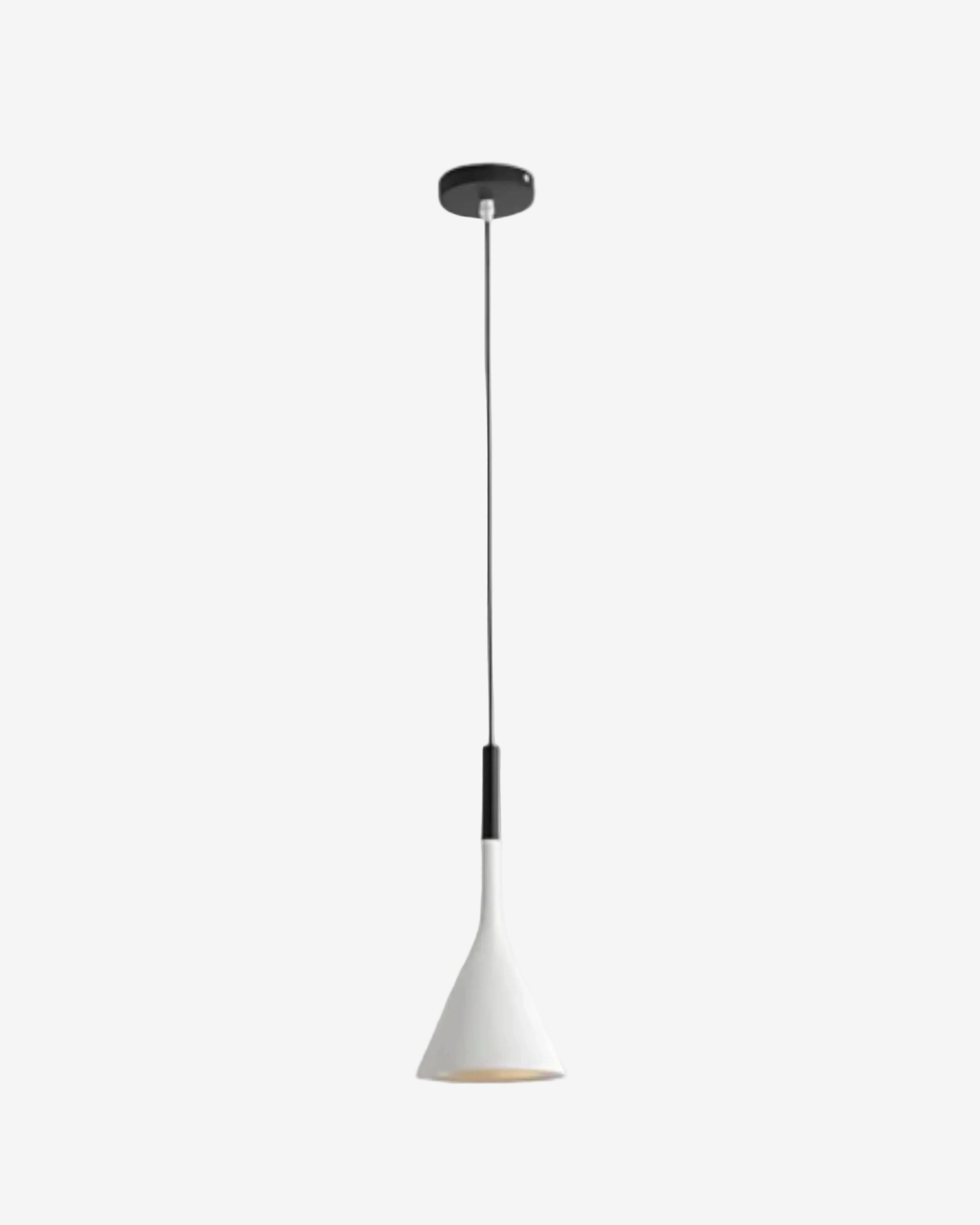 Suspension scandinave en métal mat idéale pour éclairer une table avec style et sobriété