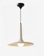 Suspension moderne rouge en métal 30 cm, lampe pendante style industriel avec ampoule LED E14 idéale pour cuisine ou bar.
