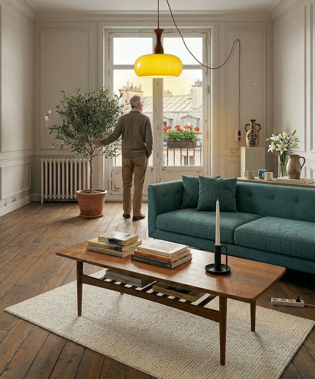 Suspension en verre lumineuse pour éclairage intérieur moderne avec effet décoratif.